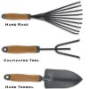 Tool Set 5 Pieces Heavy Duty Powder Coated Steel Cork Handle