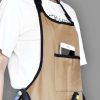 for Men Women with 14 Pockets Tool Work Aprons