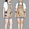 for Men Women with 14 Pockets Tool Work Aprons