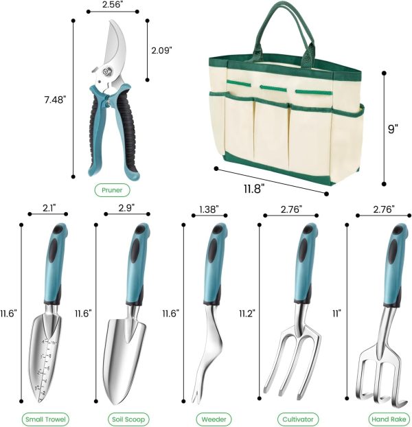 Set 9 PCS Heavy Duty Hand Tools for Women Durability Tool Bag