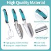Tools Tool Set with Non-Slip Handles Lightweight Aluminum Alloy Rust-Proof Hand Tools