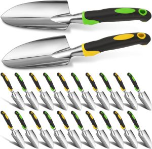 Yaocom Shovel Aluminum Alloy Heavy Duty Trowel Tool Small Shovels for Digging