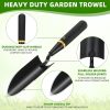 8 Pcs Trowel Heavy Duty Hand Shovel Tool Carbon Steel Trowel for