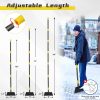 Shovel 60" Multifunctional Cleaning Shovel Manual Weeder Heavy Duty Metal Floor Scraper