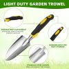 Yaocom Shovel Aluminum Alloy Heavy Duty Trowel Tool Small Shovels for Digging