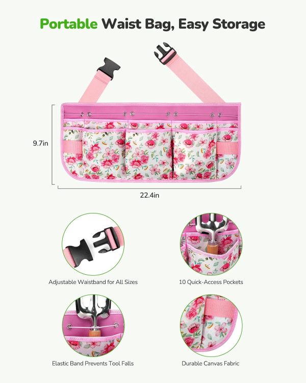 Tool Set with Tools Organizer Belt Adjustable 10-Piece Hand Tools Long Lasting