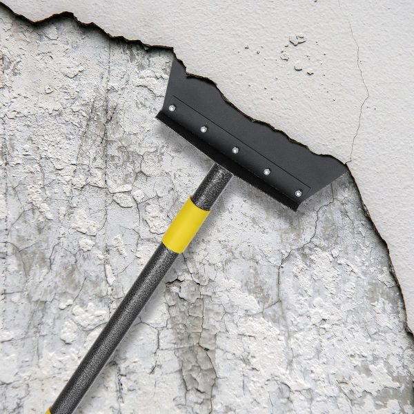 Shovel 60" Multifunctional Cleaning Shovel Manual Weeder Heavy Duty Metal Floor Scraper