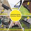 Shovel 60" Multifunctional Cleaning Shovel Manual Weeder Heavy Duty Metal Floor Scraper