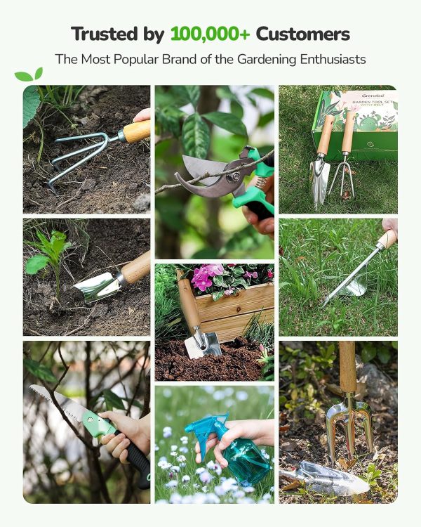 Tool Set with Tools Organizer Belt Adjustable 10-Piece Hand Tools Long Lasting