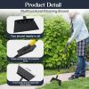 Shovel 74" Multifunctional Flat Shovel Heavy Duty Manual Weeder Metal Floor Scraper