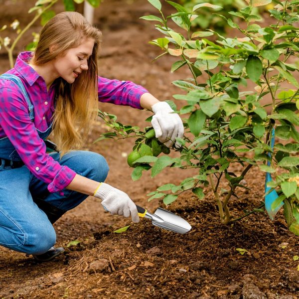 Yaocom Shovel Aluminum Alloy Heavy Duty Trowel Tool Small Shovels for Digging