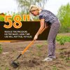 Hoe Tool Heavy Duty Hoe Tool Hoe for Weeding with Long Fiberglass