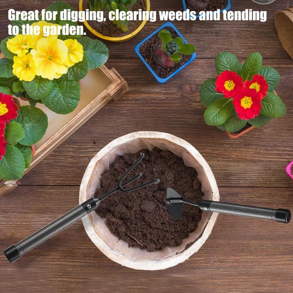 Set with Extended Long Handle 5 Pieces Stainless Steel Tool Kit Gifts