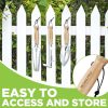 Tool Set 3 Pcs Hand Tools with Wood Handle Weed Puller Crack