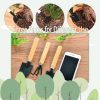 3Pcs Tools Mini Tool Set Indoor Kit Miniature Rake Trowel Shovel for