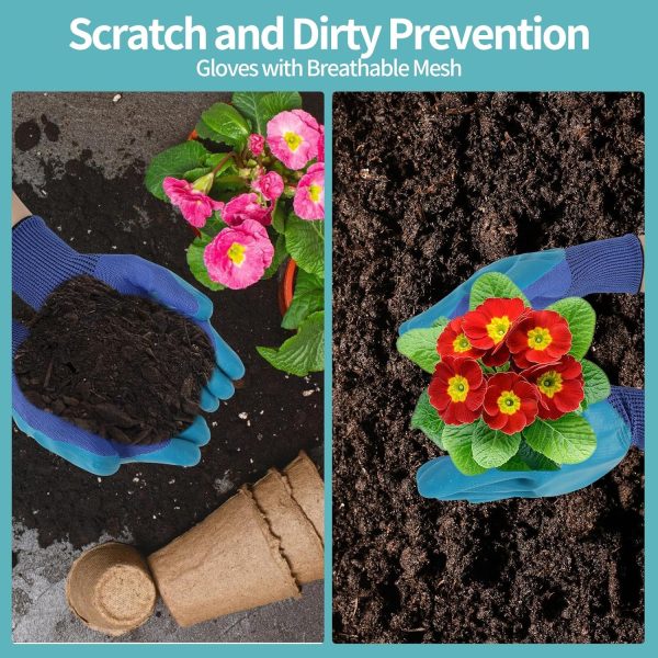 Tools Tool Set with Non-Slip Handles Lightweight Aluminum Alloy Rust-Proof Hand Tools