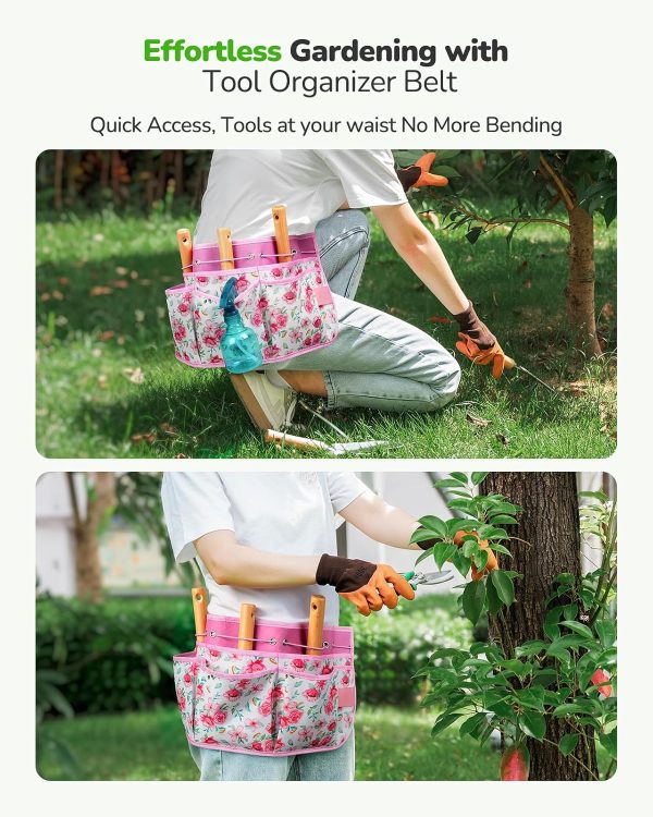 Tool Set with Tools Organizer Belt Adjustable 10-Piece Hand Tools Long Lasting