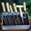 Tools Set 6 Pcs Tools Set Black Painted Stainless Steel Heavy Duty