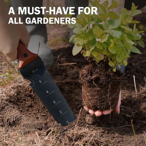 Knife Tools with Sheath for Weeding Planting Digging 7" Stainless Steel Blade